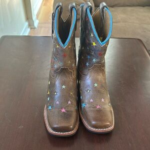 Dan Post Brown W/Stars Starlett